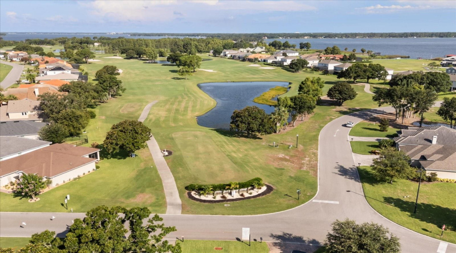 Digc Golf Course - Lake Dora In View