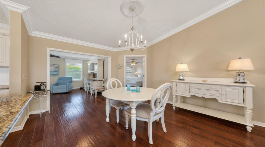 Dining Area With Furnishings