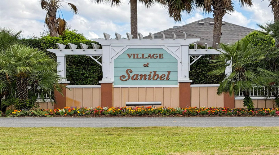 Sanibel Neighborhood Entrance Signage