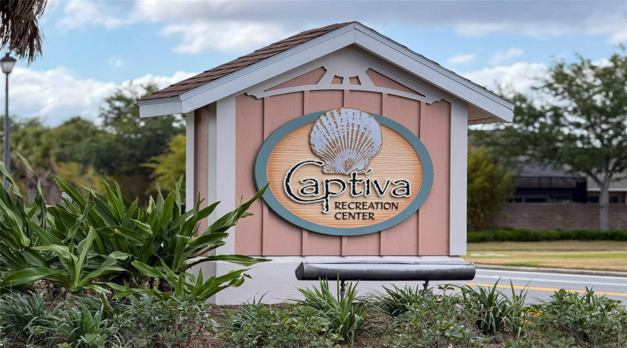 Captiva Recreation Center Signage