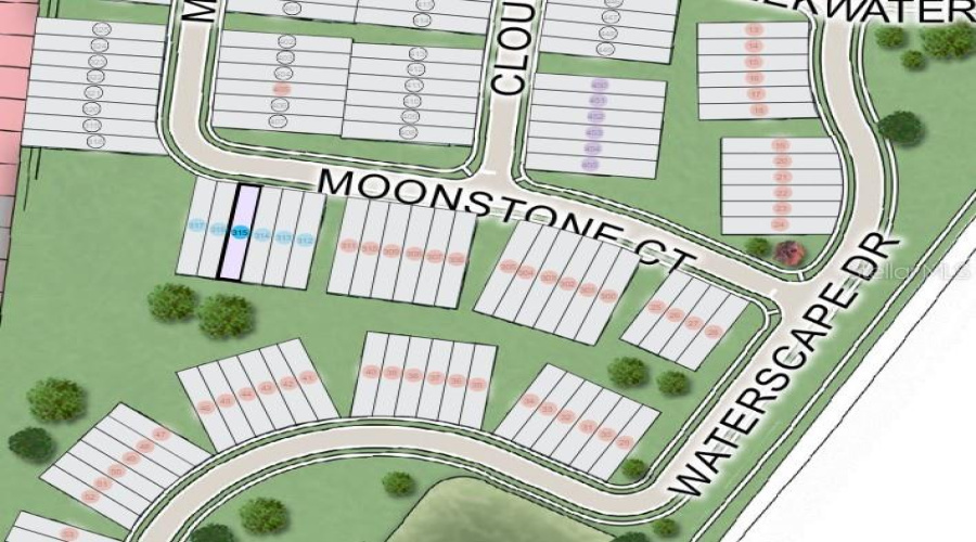 541 Moonstone Court Site Map