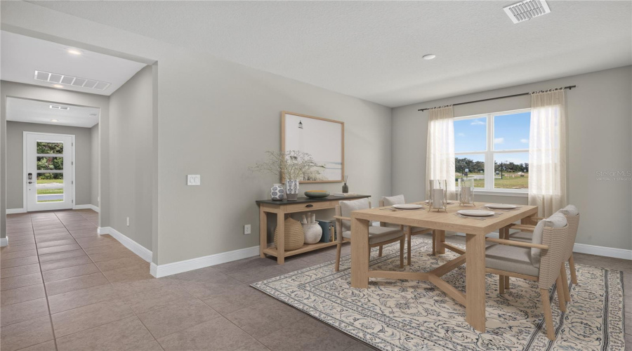 Virtually Staged Dining