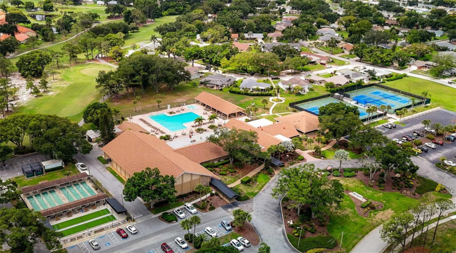 Main Clubhouse Pool, And Recreation Courts