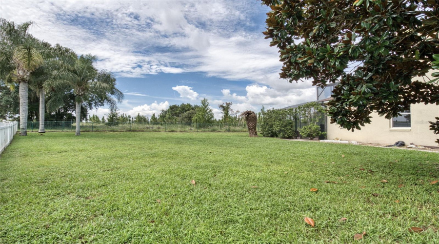 Side Yard Fully Fenced