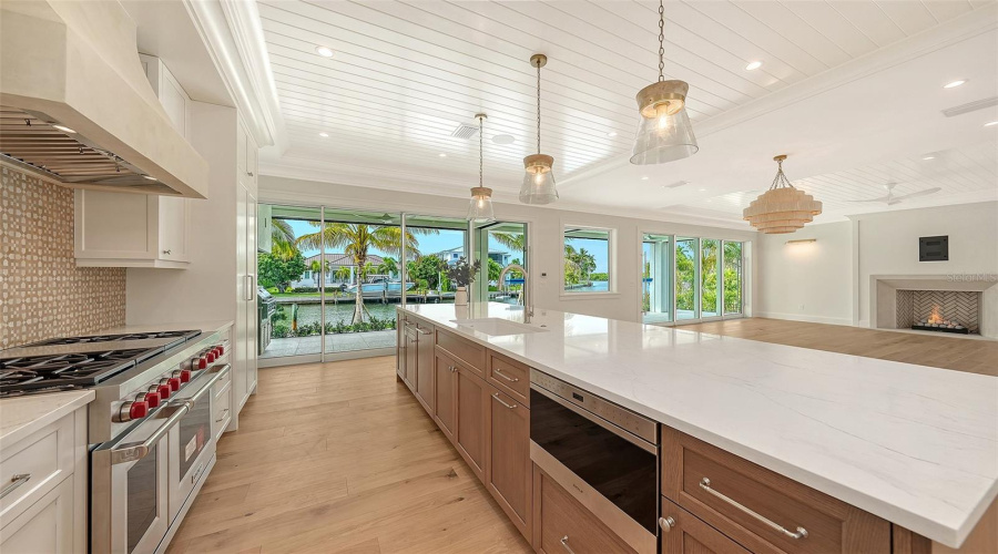 The Gorgeous Open Kitchen Is A Chefs Dream