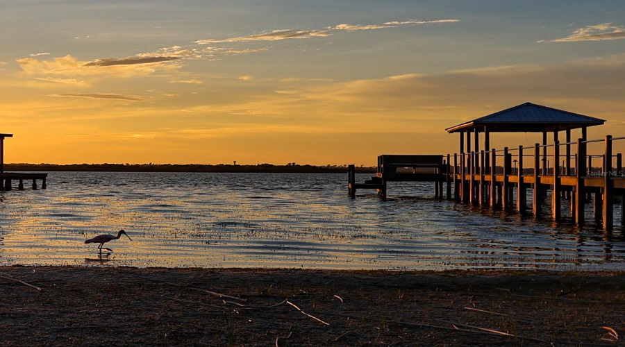 Sunset At The Dock