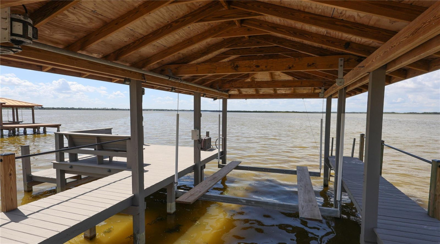 Dock With Boat Lift