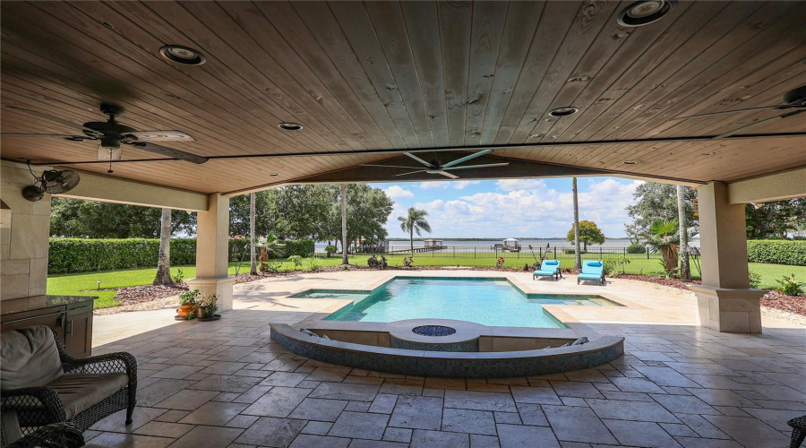 Covered Lanai With Breathtaking Views