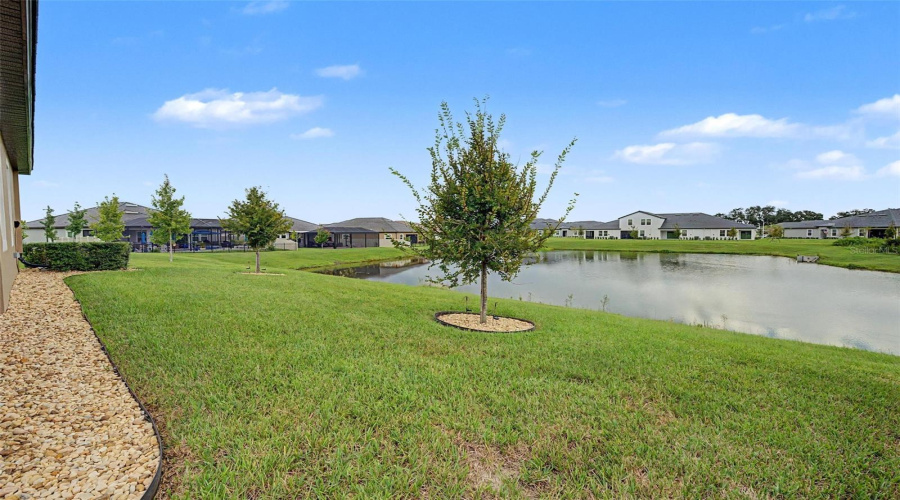 Upgraded Landscaping With Beautiful Pond View