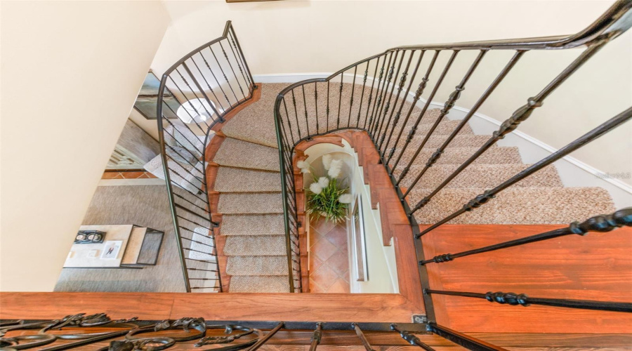 Wrought Iron Banister