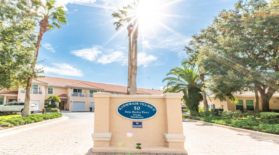 Condo Community Entrance