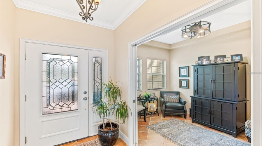 Entrance And Flex Room Left Of Entryway