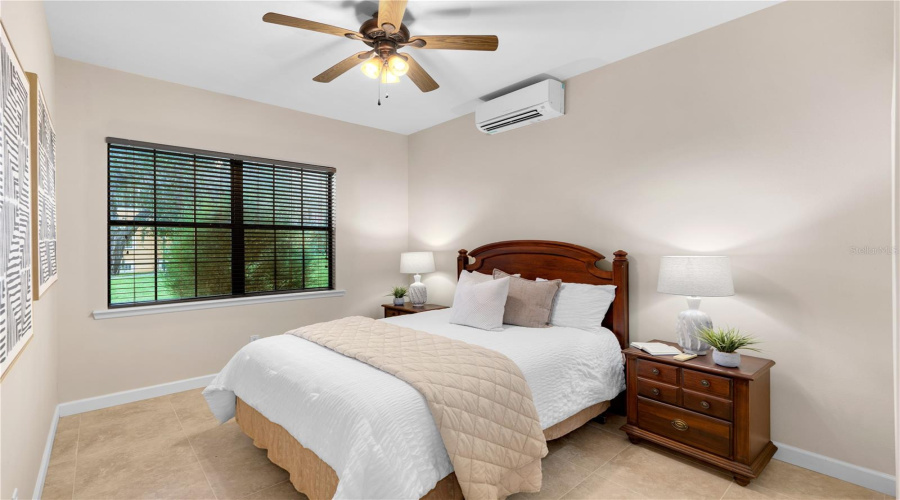 The Garden Apartment Bedroom Offers Comfortable Additional Accommodations Within This Lake Mary Estate'S Remarkably Versatile Collection Of Living Spaces.