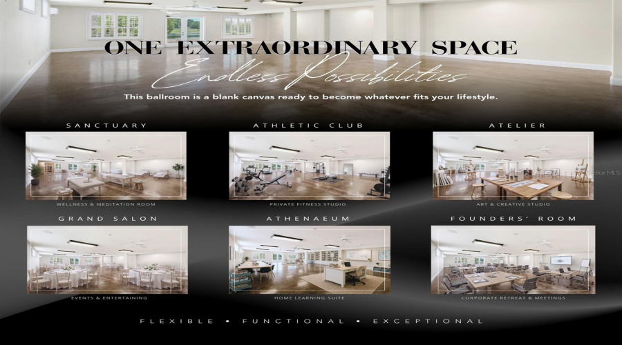 From Black-Tie Galas To Morning Yoga, Home-School Lessons To Boardroom Pitches, This Soaring Ballroom Flexes To Fit The Life You Want To Host In It.