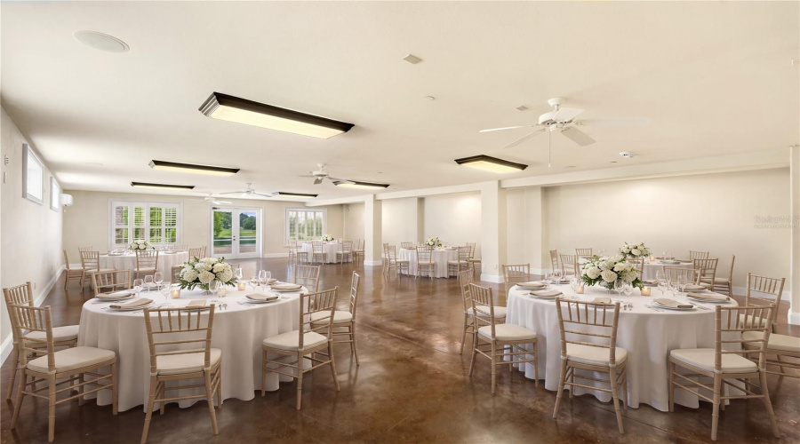 Virtually Staged - Grand Salon, Illustrating Elegant Entertaining Potential Within This Lake Mary Estate.