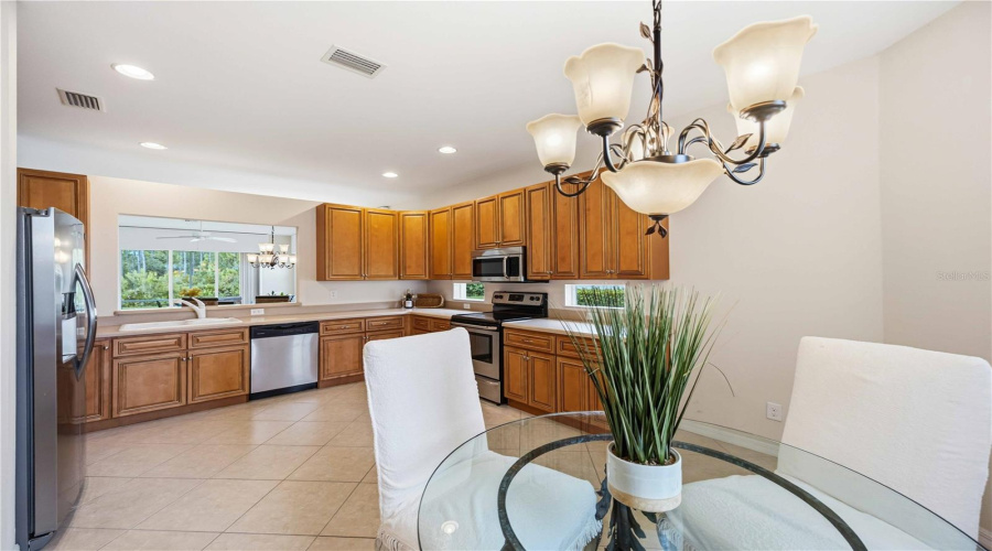 Kitchen With Dining Space