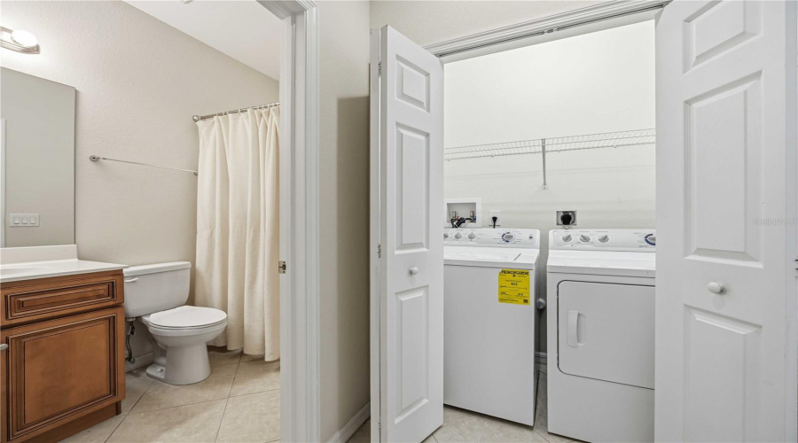 Second Bathroom And Laundry Room
