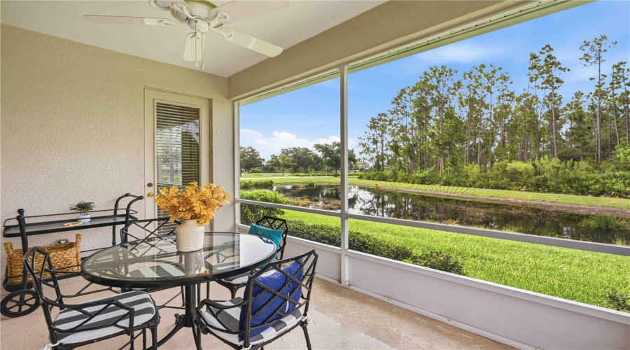 Lanai With Lake Views