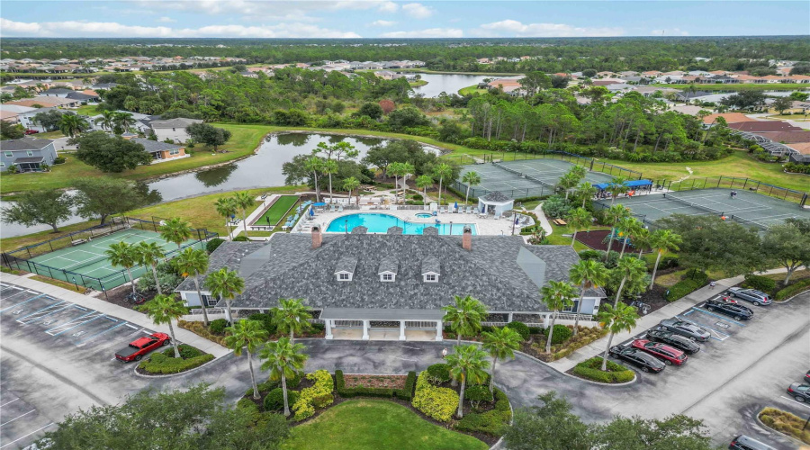 Community Pool And Clubhouse
