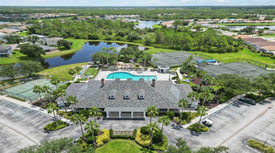 Community Pool And Clubhouse