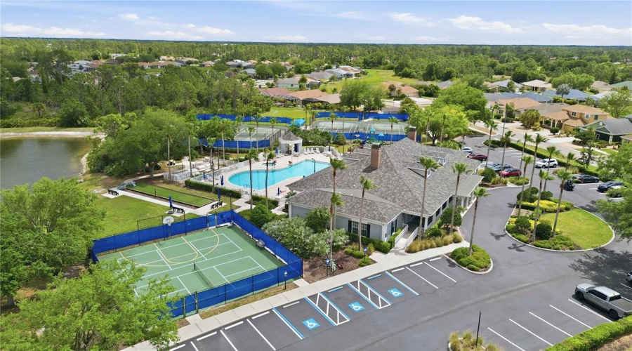 Community Pool And Clubhouse