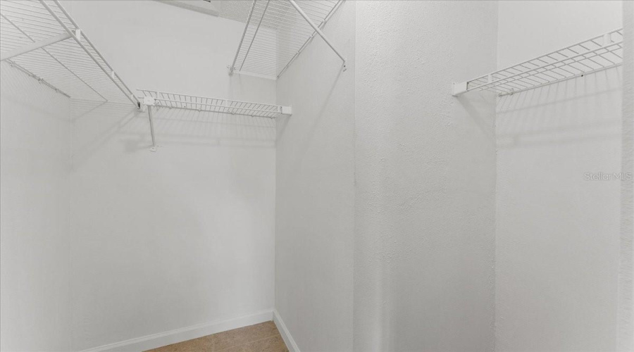 Primary Walk In Closet