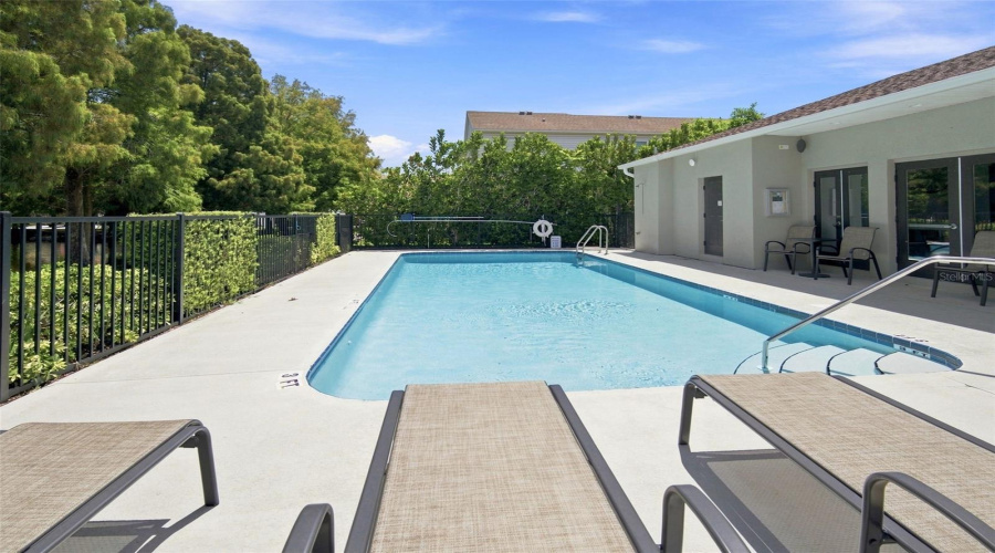 Pool Is Directly Across From The Lake And Guest Parking.