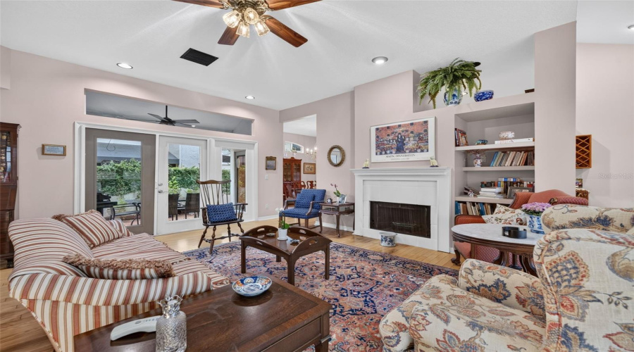 Wood Burning Fire Place