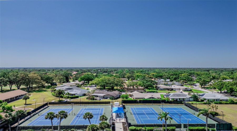 Lighted Tennis Courts