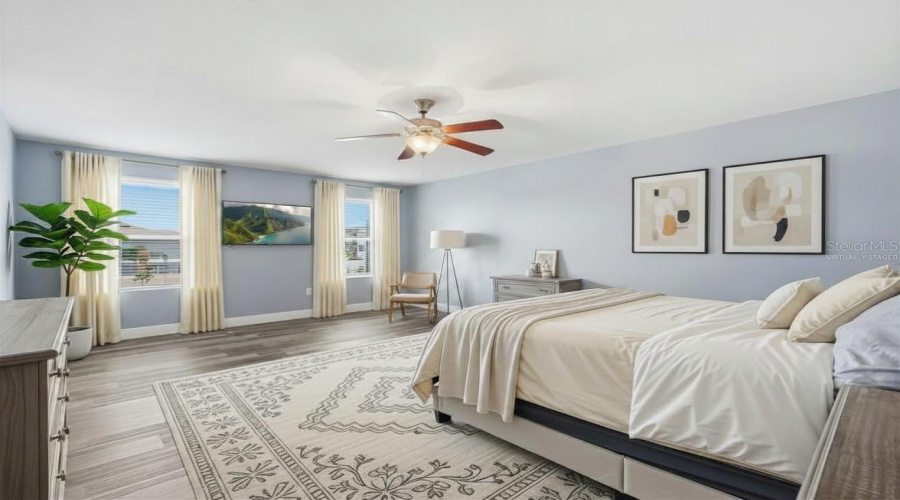 Primary Bedroom- Virtually Staged