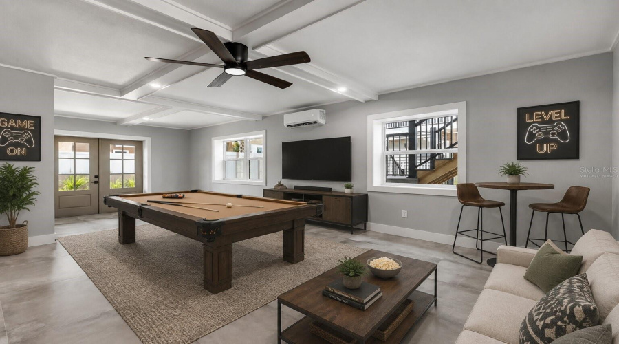 1St Floor - Family/Game Room Virtually Staged