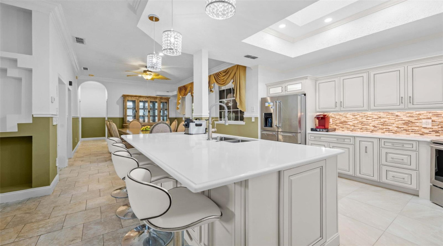 Ambient Lighting Chef Kitchen