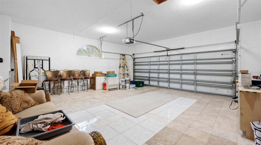 Tile 2 Car Garage
