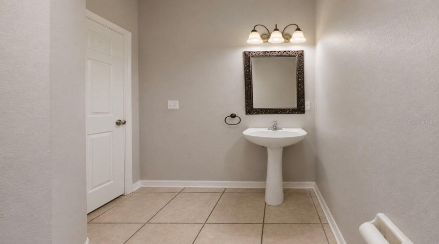 Half Bath First Floor