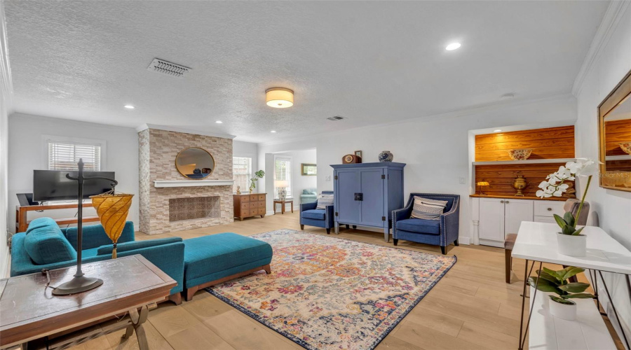 Expansive Family Room