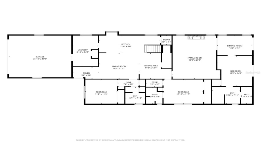 Downstairs Floor Plan With Room Sizes