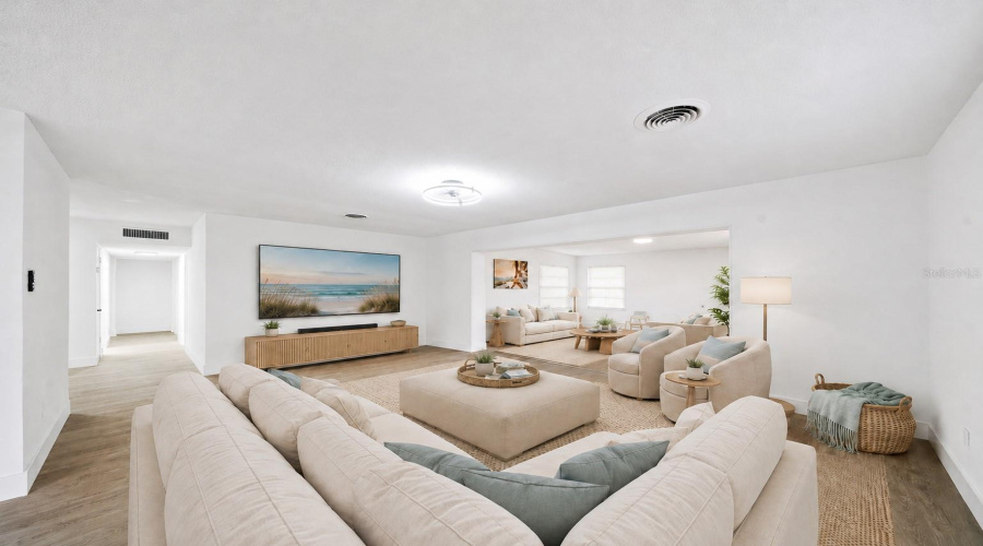 Spacious Living Room