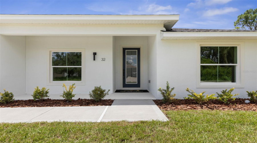 Modern Covered Entry