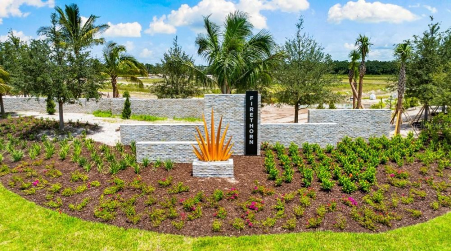 Firethorn Community Entrance