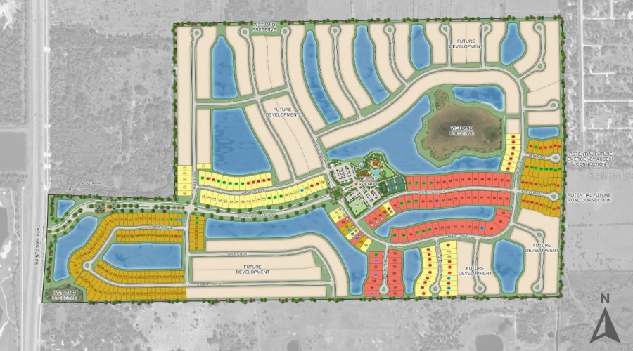Esplanade At Starling Sitemap