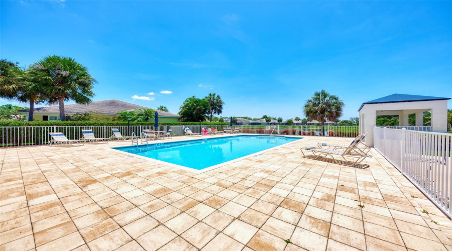 One Of 2 Community Heated Pools For Residents Of West Lake Gardens.