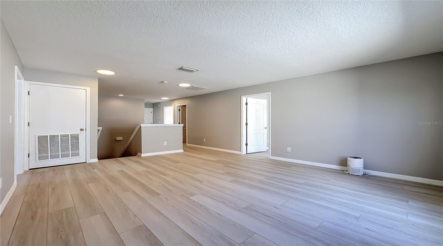 Loft And Entrance To All 4 Rooms