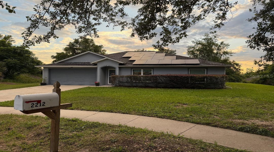 Front View Of Home