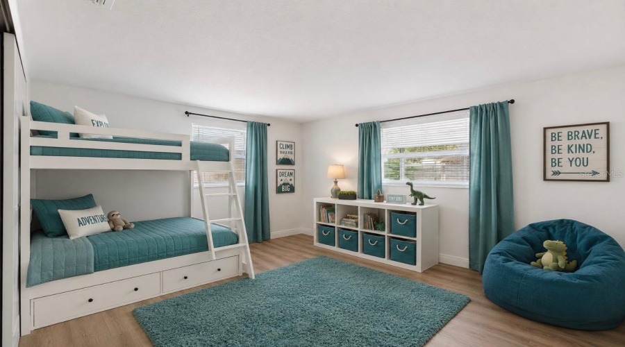 Bedroom 2 Staged
