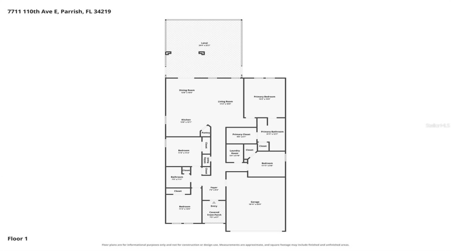 Parrish, Florida 34219, 4 Bedroom Bedrooms, ,2 Bathroombathrooms,Residential,For Sale,110Th,0,Mfra4703288