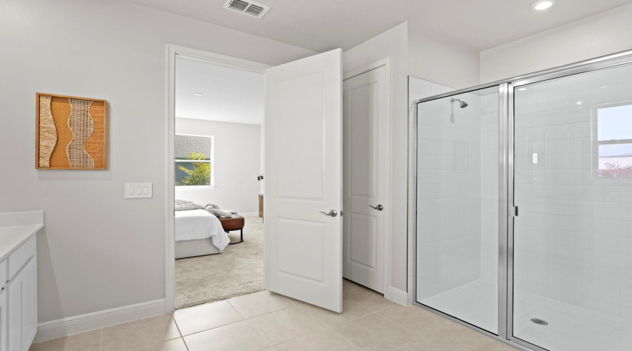 Staged Primary Bathroom