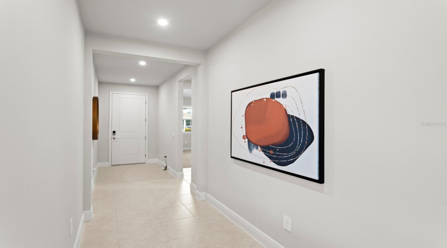 Staged Foyer