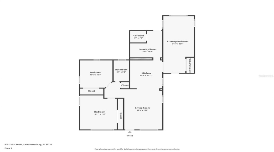 St Petersburg, Florida 33710, 3 Bedroom Bedrooms, ,1 Bathroombathrooms,Residential,For Sale,26Th,0,Mfrtb8493667