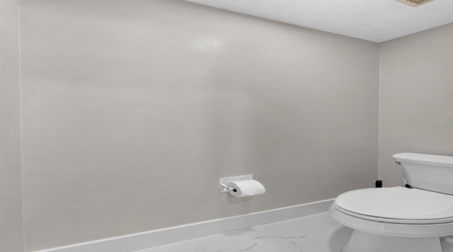 Water Closet In Primary Bathroom
