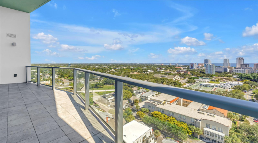 Views From The Balcony Facing Downtown Tampa